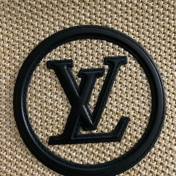 Louis Vuitton Toiletry raffia pouch on chain bag - Picture 9 of 12